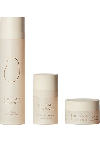 The Essentials Edit The Cleanser + The Protector + The Eye Brightener 3'lü Cilt Bakım Seti