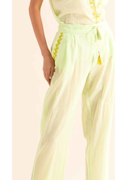 Cep Detaylı Pantolon Açık Yeşil Y9962109_436 modelleri