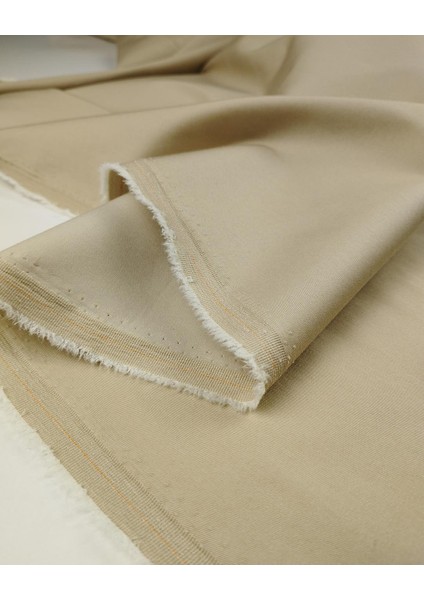 Yumuşak Sütlü Kahve Pamuklu Dokuma En: 130 cm