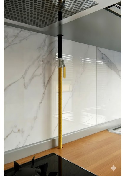 Pratik Doğalgaz Borusu Gizleme Kanalı 6x6 cm Açılıp Kapanabilir (Özel Ölçü Bildiriniz) modelleri