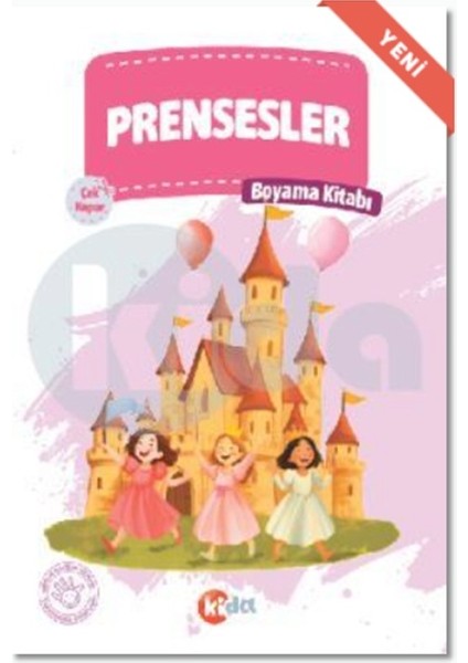 Prensesler Boyama Kitabı