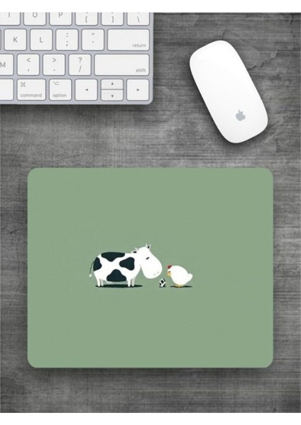 Illustrasyon Baskılı Dikdörtgen Mouse Pad Bskbzr