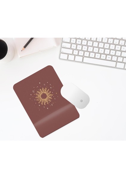 Güneş Baskılı Bilek Destekli Mouse Pad