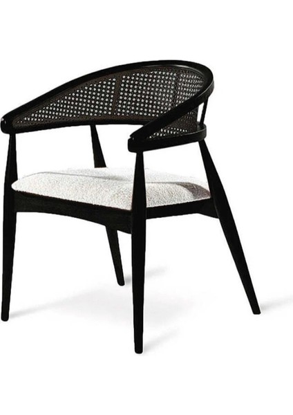 Yuvarlak Ahşap Masa Takımı Bohem 4 Kişilik Mutfak Masa Sandalye Takımı Iskandinav modelleri