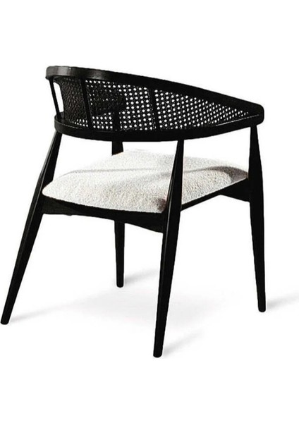 Yuvarlak Ahşap Masa Takımı Bohem 4 Kişilik Mutfak Masa Sandalye Takımı Iskandinav fırsatları