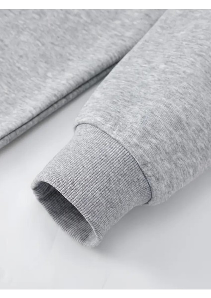 Erkek Düz Siyah Baskısız Bisiklet Yaka Oversize Sweatshirt Sweat Erkek Spor Gym Fitness Sweatshirt indirimleri