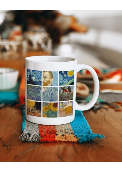 Van Gogh Baskılı Kupa Bardak