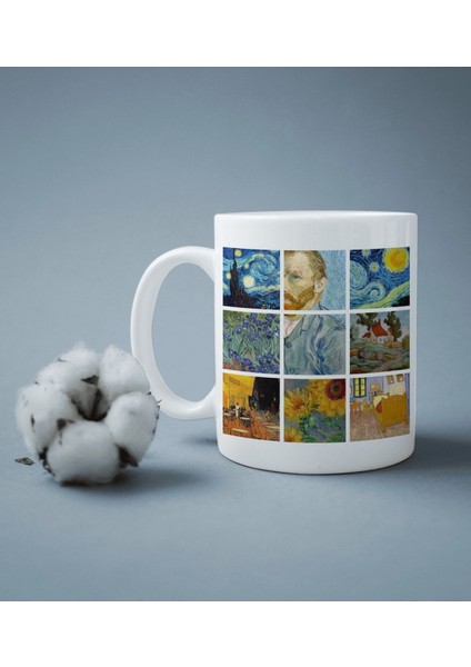 Van Gogh Baskılı Kupa Bardak fiyatları