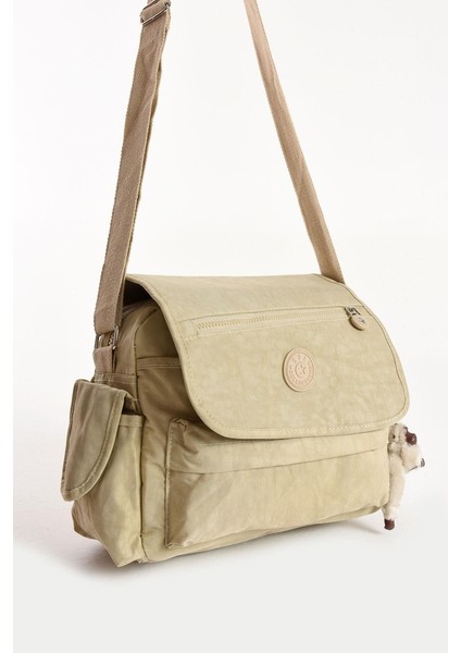 Lüks Figürlü Gösterişli Bol Bölmeli Çapraz Çanta