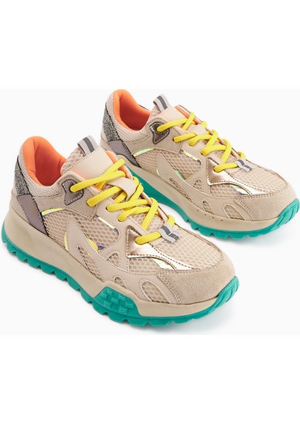 Sonila Bej Kalın Tabanlı Kadın Spor Ayakkabı