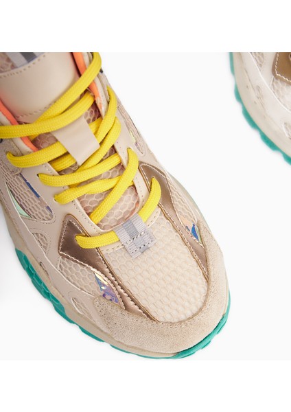 Sonila Bej Kalın Tabanlı Kadın Spor Ayakkabı modelleri