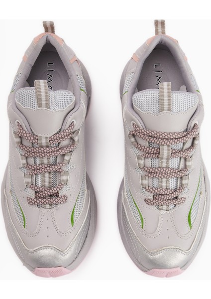 Rozhin Gri Kalın Taban Kadın Spor Ayakkabı modelleri