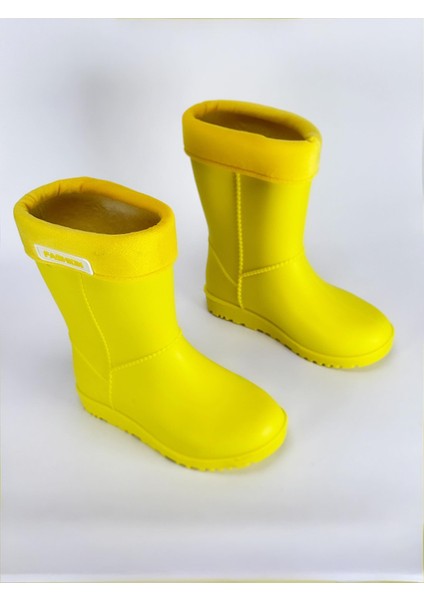 Içi Kürklü Soğuk ve Su Geçirmez Çocuk Yağmur Çizmesi fiyatları