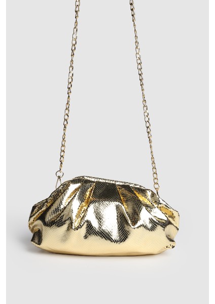 Kadın Sofya Kadife Taşlı Portföy- Askılı Çanta Altın fiyatları