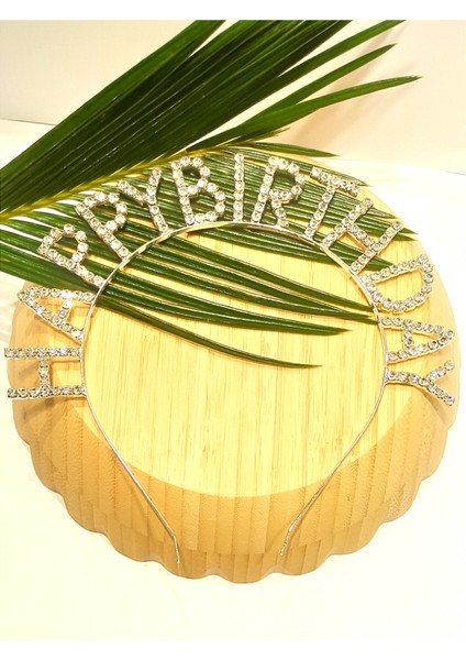 Taşlı Happy Bırthday Yazılı Doğum Günü Taçı fiyatları