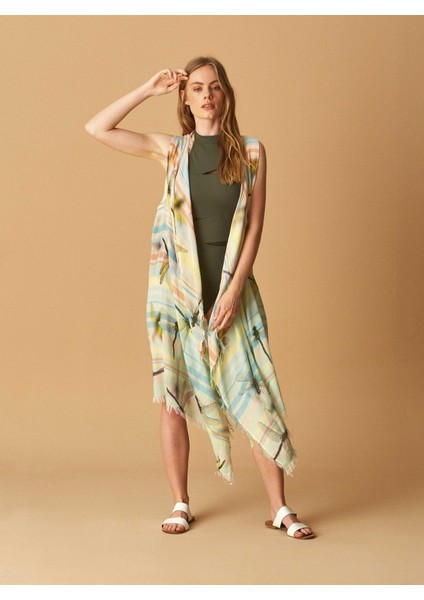 Yusufçuk Desenli Kadın Şal Standart Renk Y1884304_089