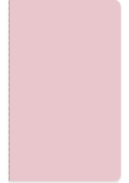 Keskin 13*20 Çizgili Terzi Dikişli Defter - Pembe