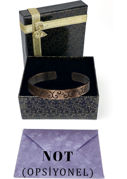 El Yapımı Ayarlanabilir Saf Bakır Bileklik Seti, Bakır Bilezik BB-303 fiyatları