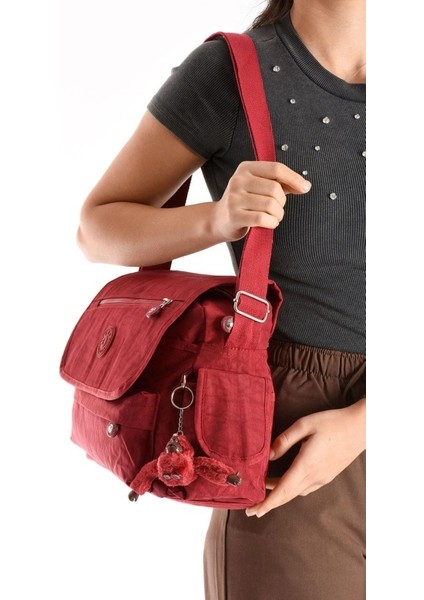 Lüks Figürlü Gösterişli Bol Bölmeli Çapraz Çanta fiyatları