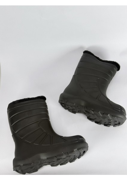 Içi Kürklü Soğuk ve Su Geçirmez Çocuk Yağmur Çizmesi modelleri