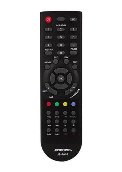 Jameson JS-3010 Hd Uydu Alıcı Kumandası