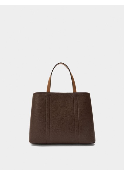 Renk Bloklu Tote Çanta