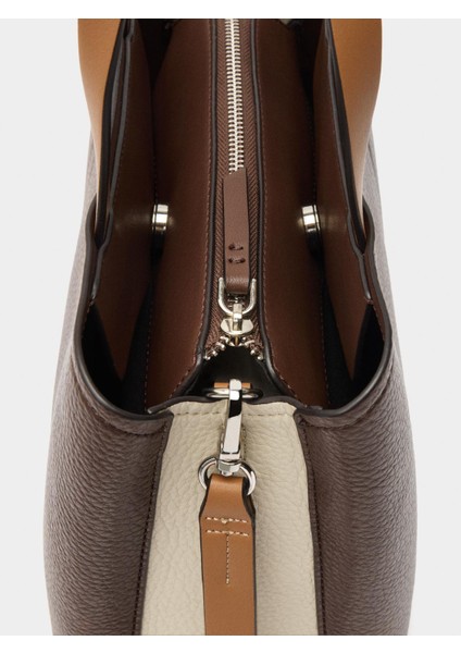 Renk Bloklu Tote Çanta fiyatları