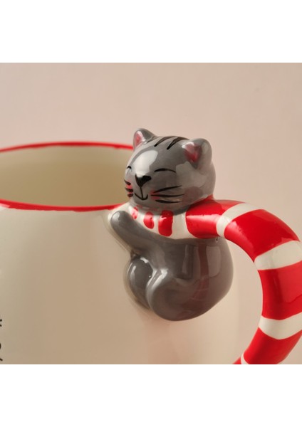 New Year Yılbaşı Animal Dog & Cat 2'li Mug Seti fiyatları