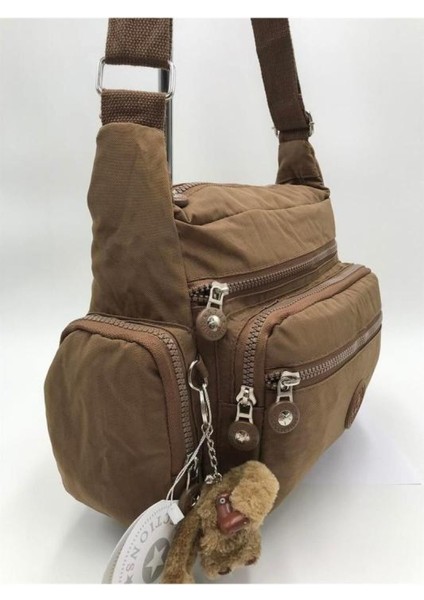 Lüks Figürlü Gösterişli Bol Bölmeli Çapraz Çanta