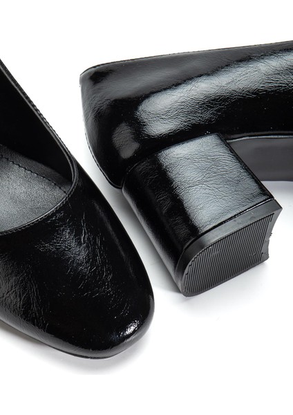 Suins Thalin Model Kadın Siyah Kahve Orta Topuklu Ayakkabı fiyatları