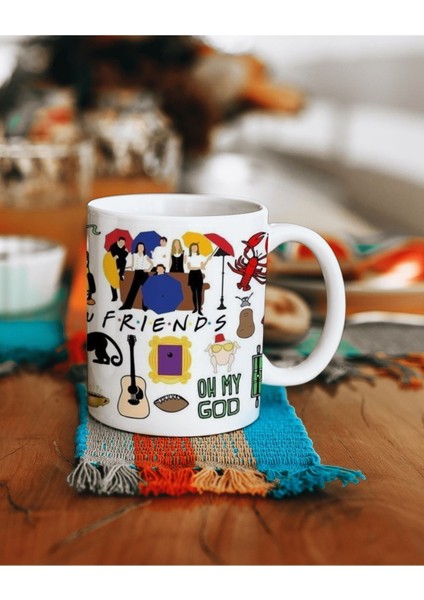 Friends Baskılı Kupa Bardak