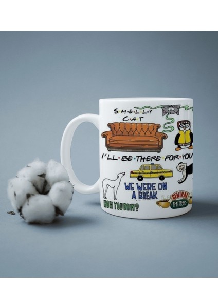 Friends Baskılı Kupa Bardak fiyatları