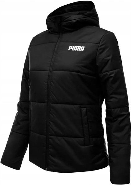 Siyah Kadın Mont 84827501 Ess Puma Padded Jkt W modelleri
