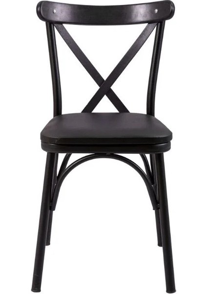 Metal Ayaklı Ahşap Sırt Mutfak Sandalyesi modelleri