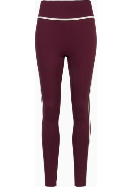 Base Contrast Trim Leggings Yüksek Bel Şekillendirici Kadın Tayt fiyatları