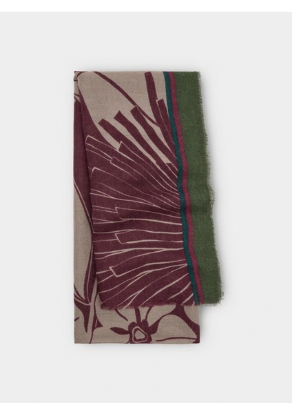 Çiçek Desenli Şal