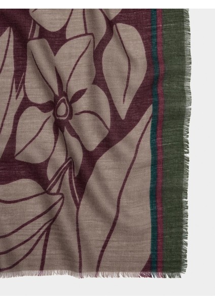 Çiçek Desenli Şal fiyatları