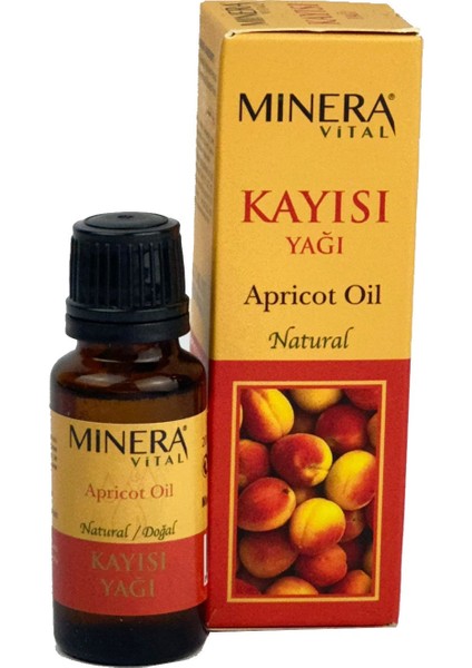 Minera Kayısı Yağı 20 ml