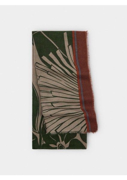 Çiçek Desenli Şal