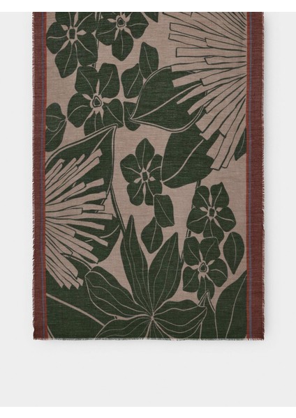 Çiçek Desenli Şal modelleri