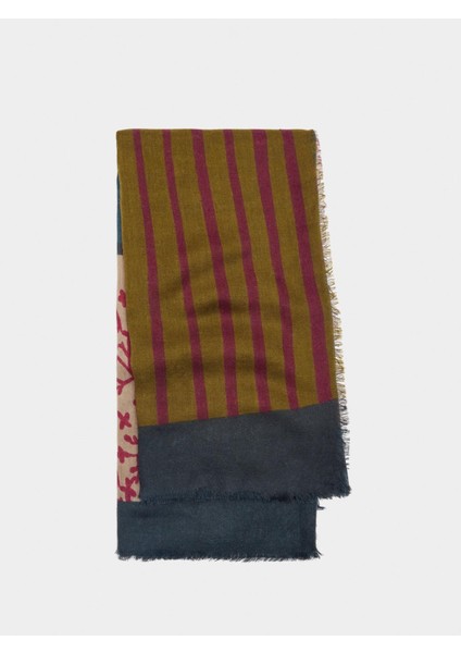 Yünlü Desenli Fular