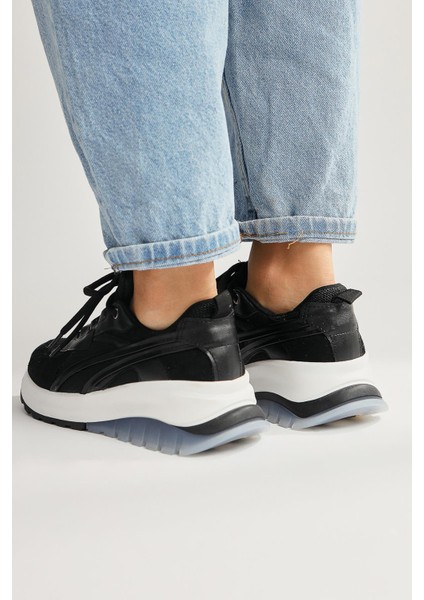 Jillian Siyah Topuk Detaylı Spor Ayakkabı fiyatları