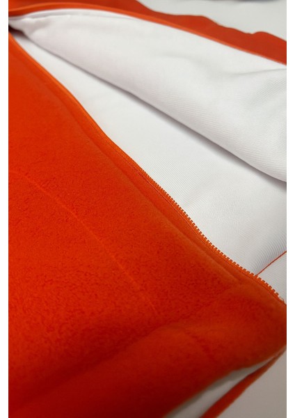 Kolsuz Fermuarlı Astarlı Çift Cepli Dik Yaka Çocuk Yelek