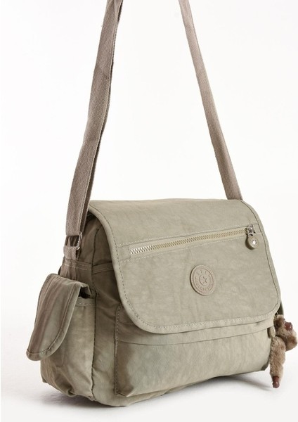 Lüks Figürlü Gösterişli Bol Bölmeli Çapraz Çanta