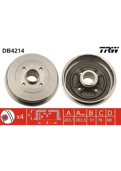 ARKA FREN KAMPANASI MEGANE 1-CLIO 2 SYMBOL 2-LOGAN MCV-SANDERO ABS SİZ 1.2-1.6-1.5-TWNG 2 7700827866 8200243735 7700428821