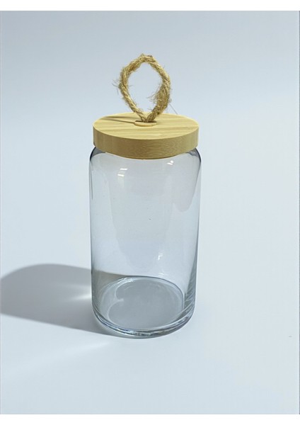 Bakliyat Kuru Gıda Kavanoz Çay Şeker Çerez Saklama Kavonozu Bambu Kapak 1130CC 1adet fiyatları