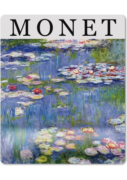 Monet Nilüfer Çiçekleri Bilek Destekli Mouse Pad