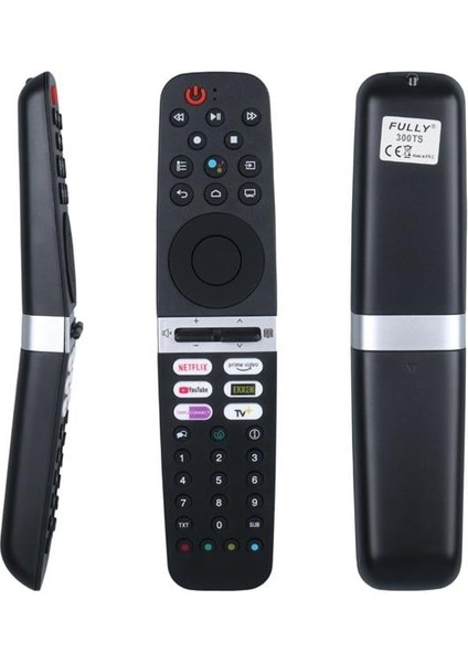 Arçelik-Beko-Grundig Netflix - Prime Video - Youtube - Disney+ - Exxen -Tv+ Tuşlu LCD Tv Kumanda (