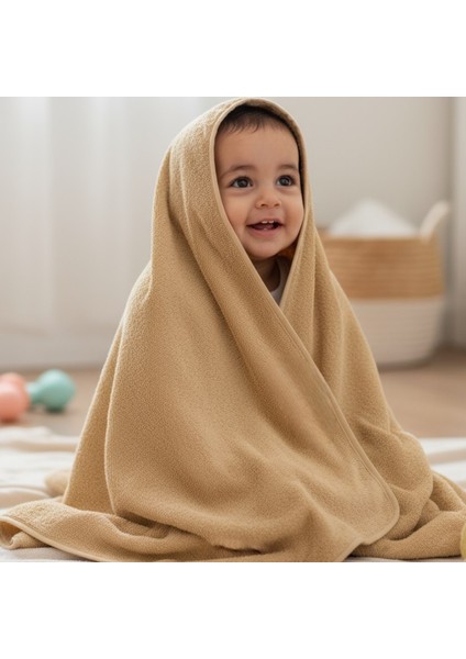%100 Pamuk Bebek Havlu Kundak