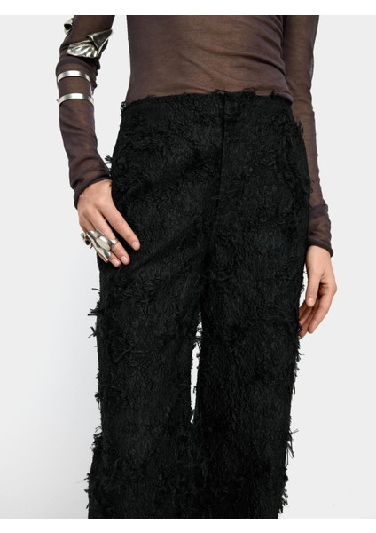 Pamuklu Dokulu Pantolon modelleri